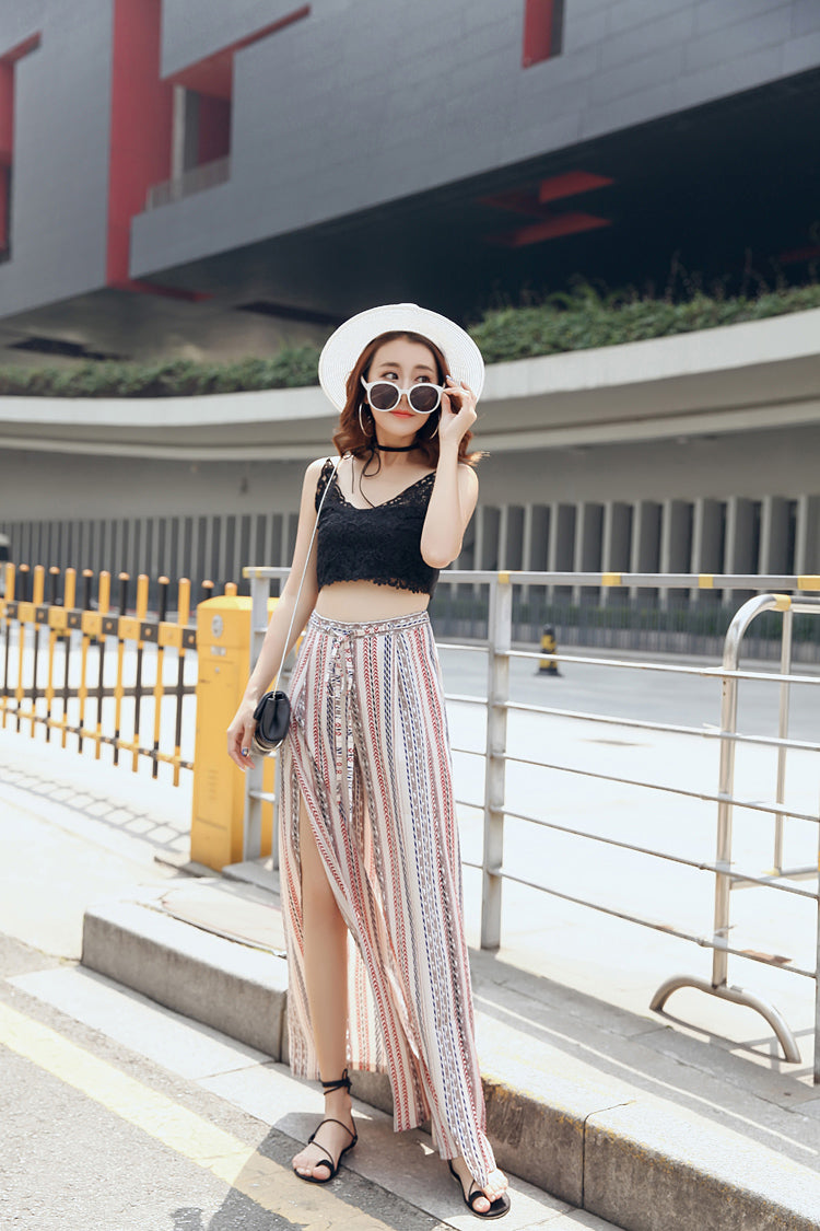 Beaudine Boho Spodnie | Przemierzaj lato z wdziękiem