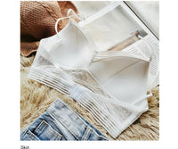 Backless Bra | With trendy polka dot mesh