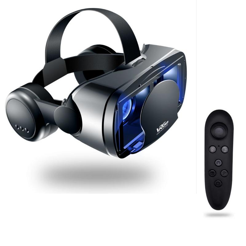 Sammy Jackson Reality PRO+™ | Smart VR Bril met Geïntegreerde Headset voor iPhone & Android