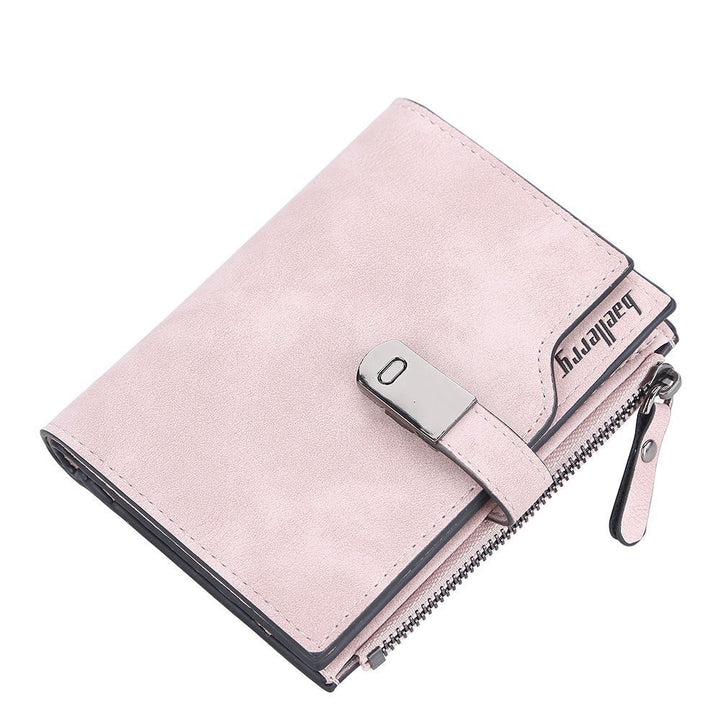 Compact Wallet with Magnetic Clasp | Handy & Trendy