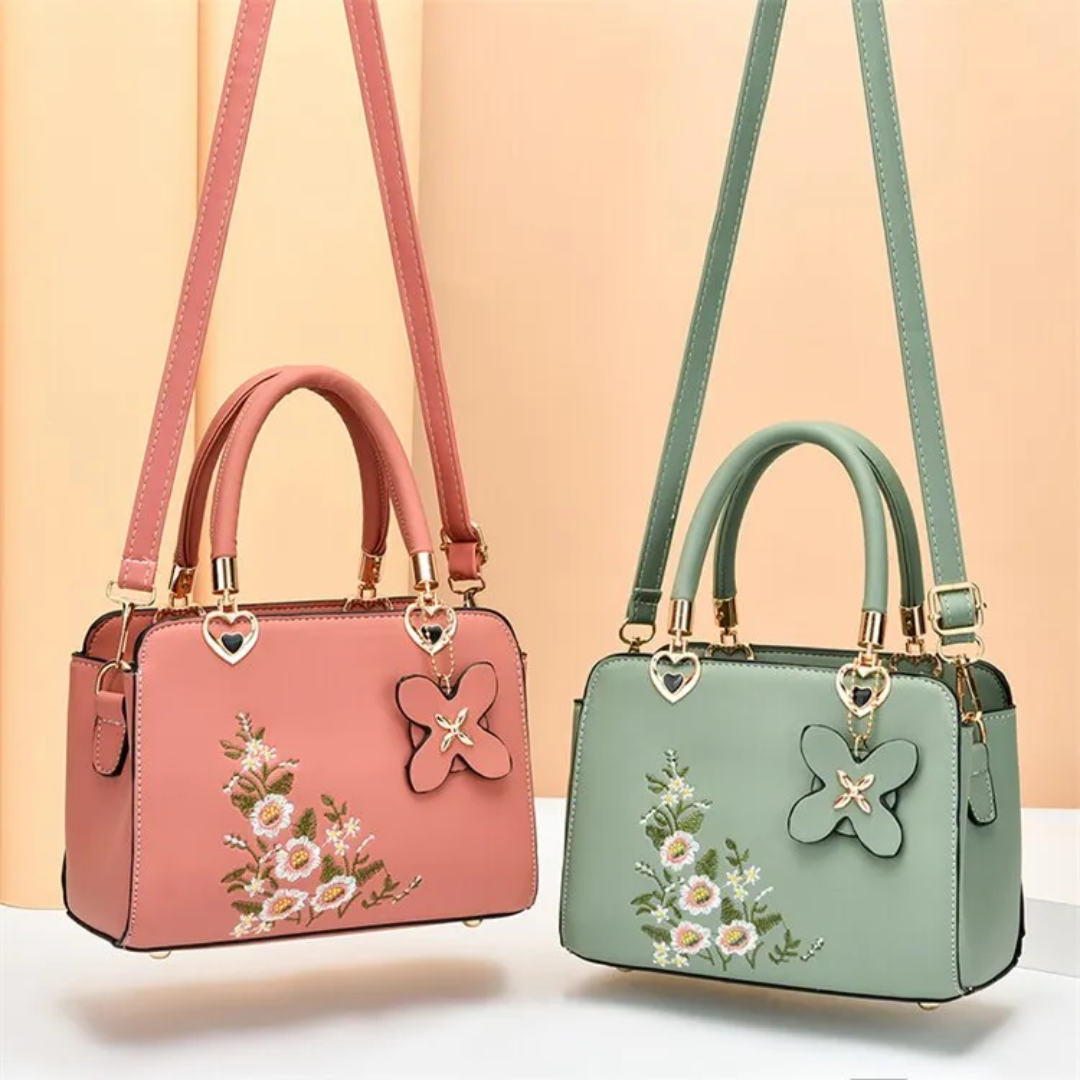 Flora Crossbody Bag | With beautiful embroidery