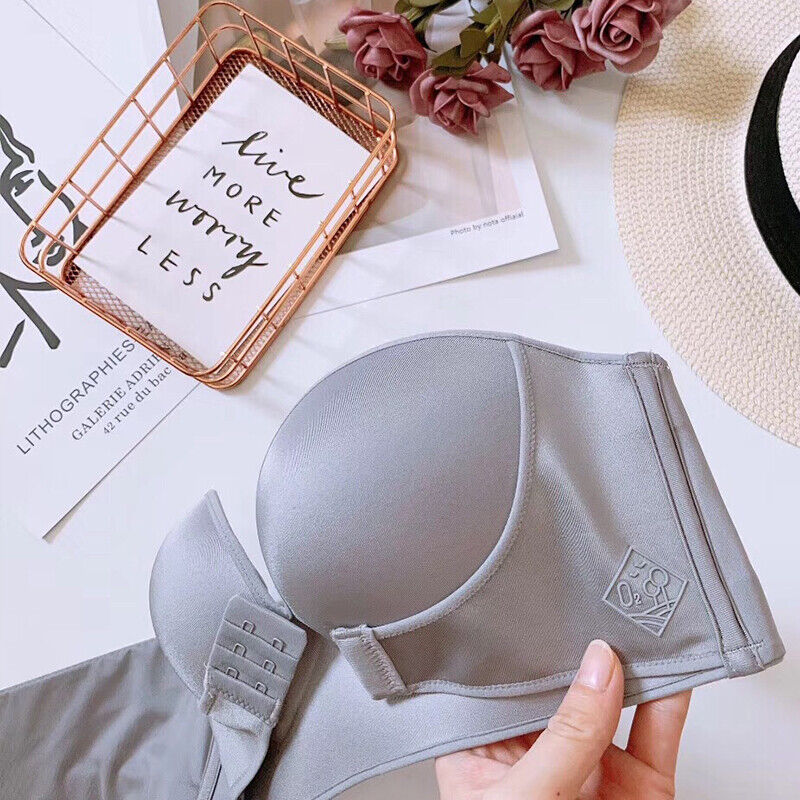 Strapless Push-Up Bra | With convenient front closure!