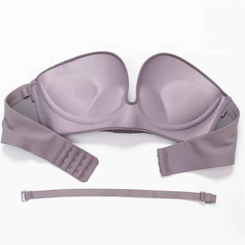 Strapless Push-Up Bra | With convenient front closure!