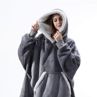 Sammy Jackson™ Hoodie & Deken | Heerlijke Combinatie van een Zachte Hoodie en Comfy Deken in één!