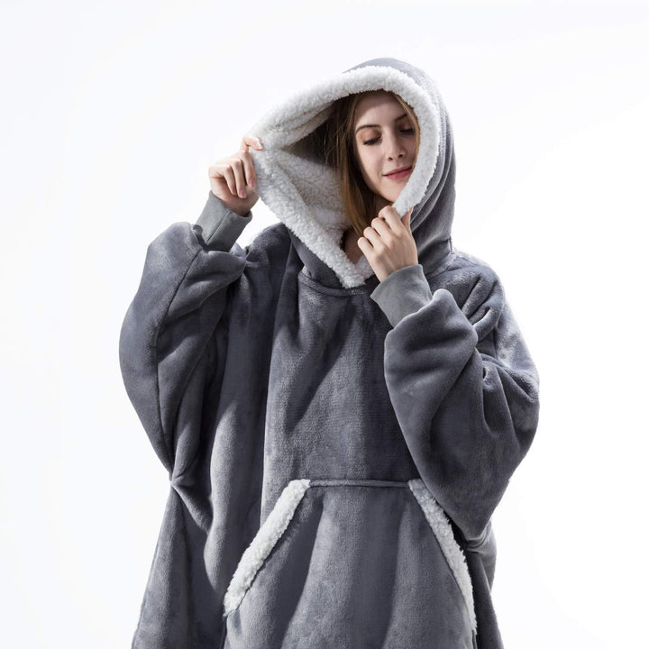 Sammy Jackson™ Hoodie & Deken | Heerlijke Combinatie van een Zachte Hoodie en Comfy Deken in één!