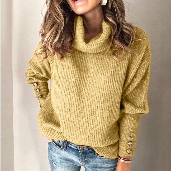 Sammy Jackson™ | Tila Lichte Turleneck Pullover voor Dames