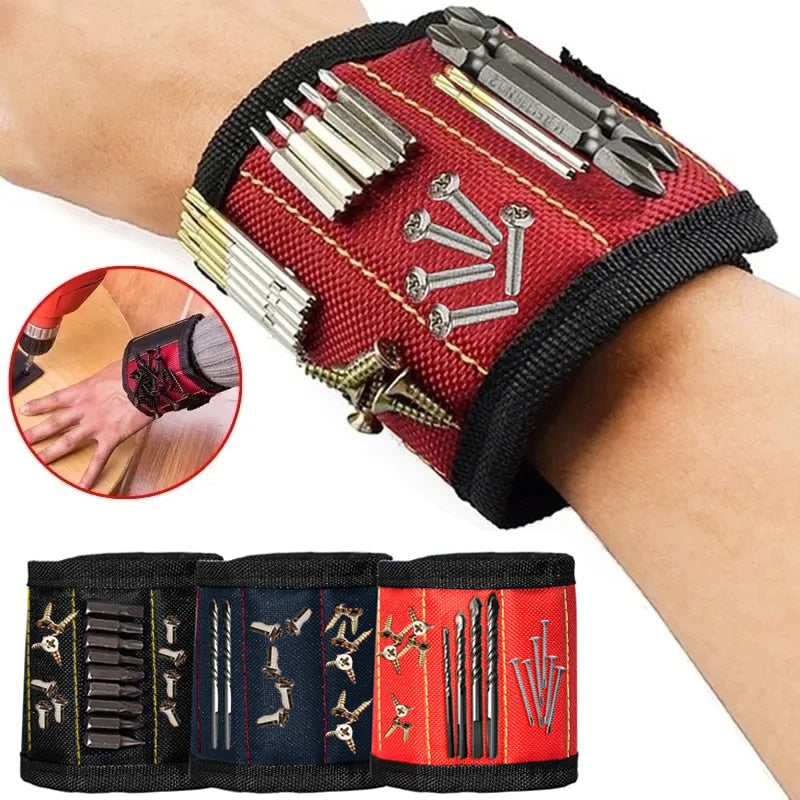 Sammy Jackson™ Magnetische polsband™ | Raak nooit meer jouw schroeven, bitjes en boortjes kwijt!