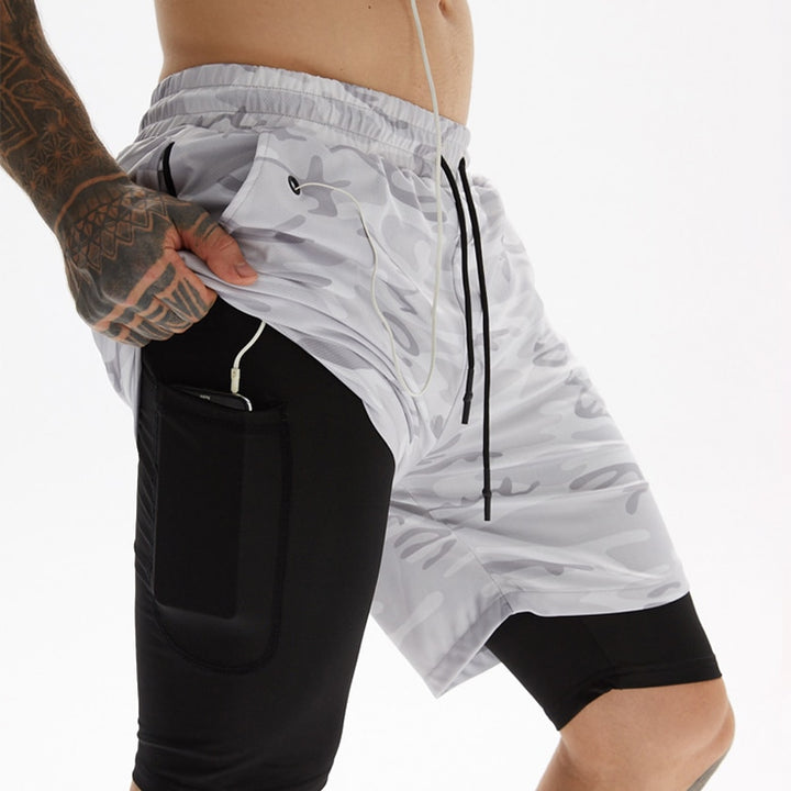 X-Fit Running Shorts | Includes Phone Pocket & Shirt Slot