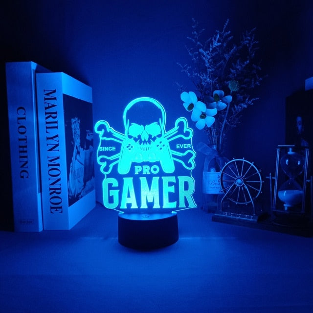 Sammy Jackson™ Magiczna lampka nocna do gier | Stwórz magiczną atmosferę w swojej sypialni