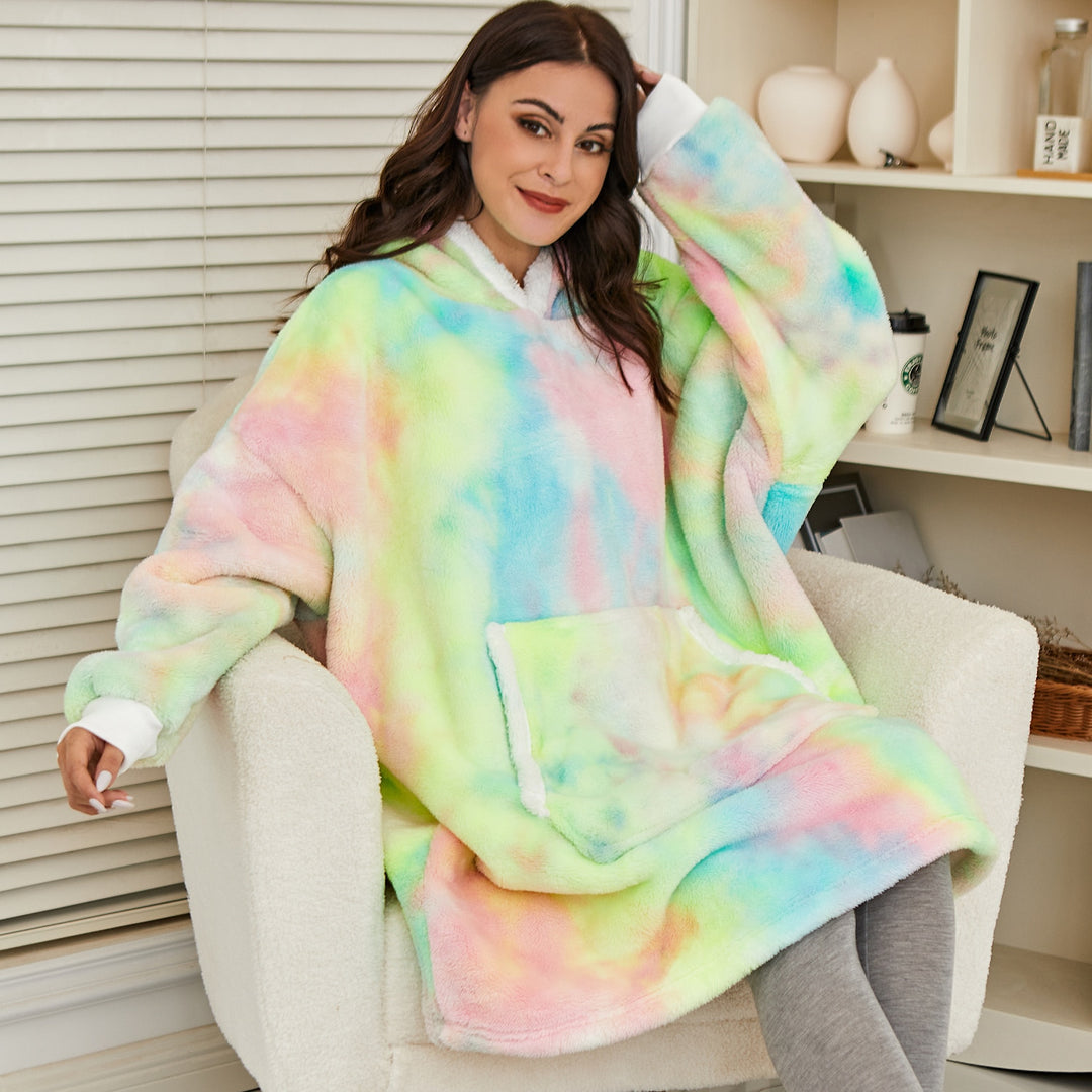 Sammy Jackson™ Hoodie & Deken | Heerlijke Combinatie van een Zachte Hoodie en Comfy Deken in één!
