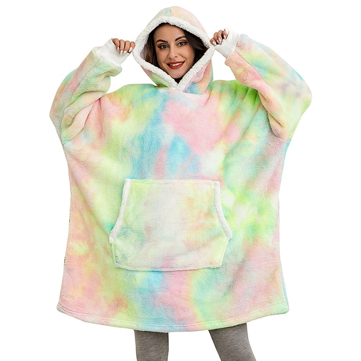 Sammy Jackson™ Hoodie & Deken | Heerlijke Combinatie van een Zachte Hoodie en Comfy Deken in één!