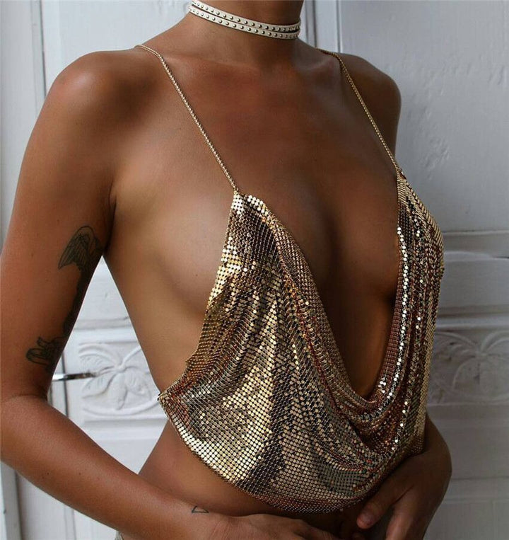 Mimi Glitter Top | Idealny top do tańca