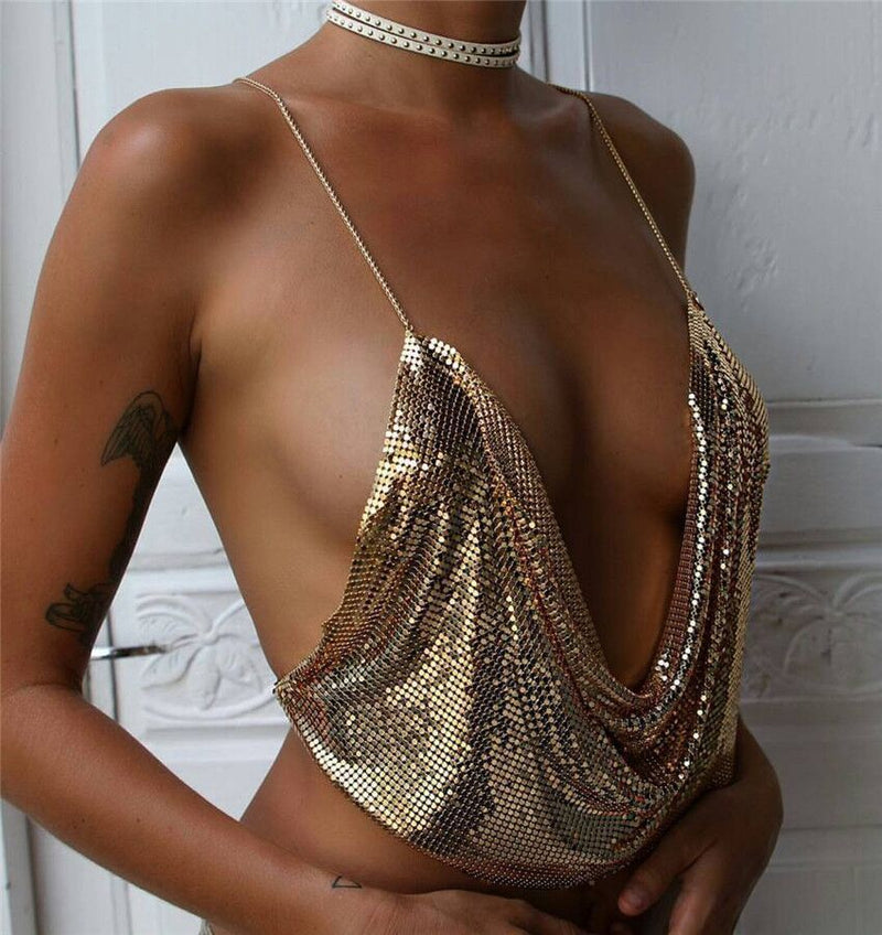 Mimi Glitter Top | Idealny top do tańca
