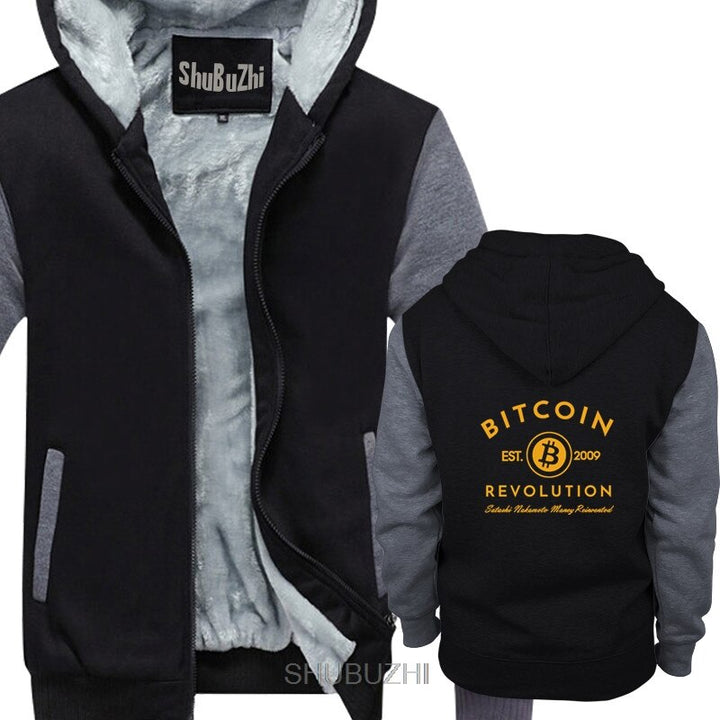 Sammy Jackson Bitcoin Revolution™ | Fall & Winter Hoodie with Soft Lining