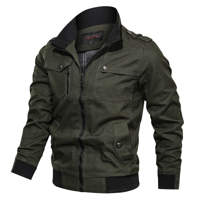 Sammy Jackson™ Army Winter Jacket | A windproof men's jacket