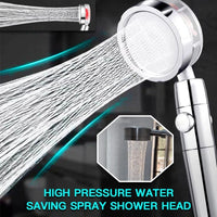 Sammy Jackson™ | Pro 360° Rotating Shower Head | A unique handheld shower with high pressure