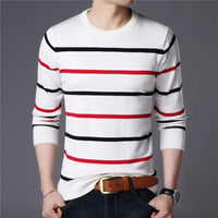Sammy Jackson™ Men's Fashion | Casual Striped Sweater with O-Neck