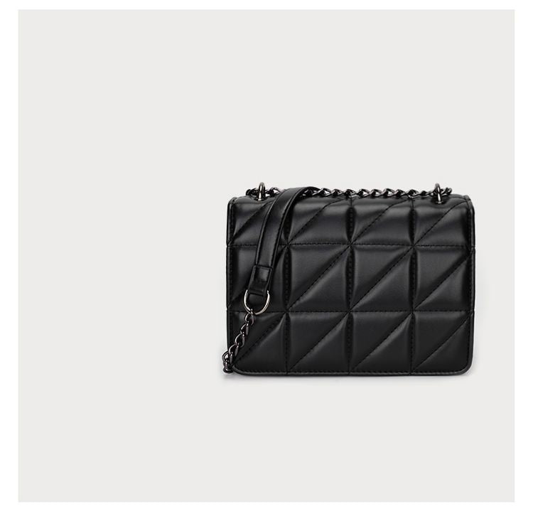Lilly Luxury torebka | Designerska vintage torebka z wzorem w kratę.