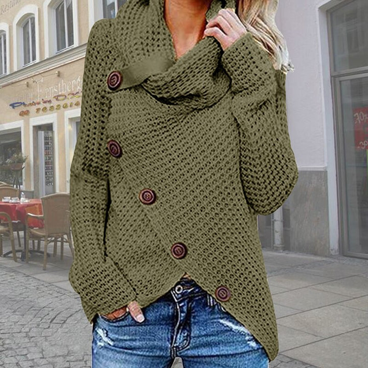 Sammy Jackson™ Hailey | Nowoczesny asymetryczny golf z eleganckimi detalami