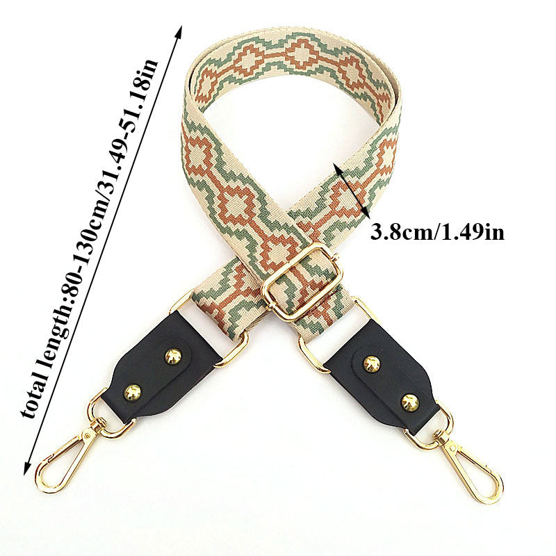 Pasek do torby Boho | Zrób to sam, przemień swoją starą torbę w modny must-have!