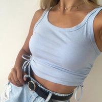 Sammy Jackson™ Mimi Mouwloze croptop | Een korte & stijlvolle top