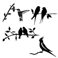 Sammy Jackson Tuindecoratie | Metalen Vogel Silhouet - Kunst In De Achtertuin