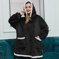 Sammy Jackson™ Hoodie & Deken | Heerlijke Combinatie van een Zachte Hoodie en Comfy Deken in één!
