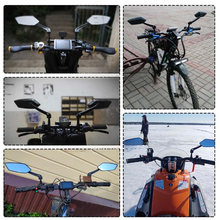 FlexiView | The indispensable (motor)bike mirror for safe riding