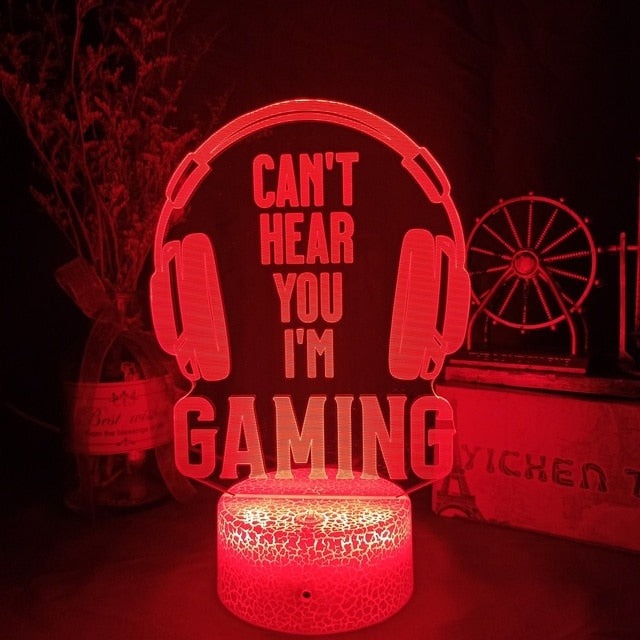 Sammy Jackson™ Magiczna lampka nocna do gier | Stwórz magiczną atmosferę w swojej sypialni