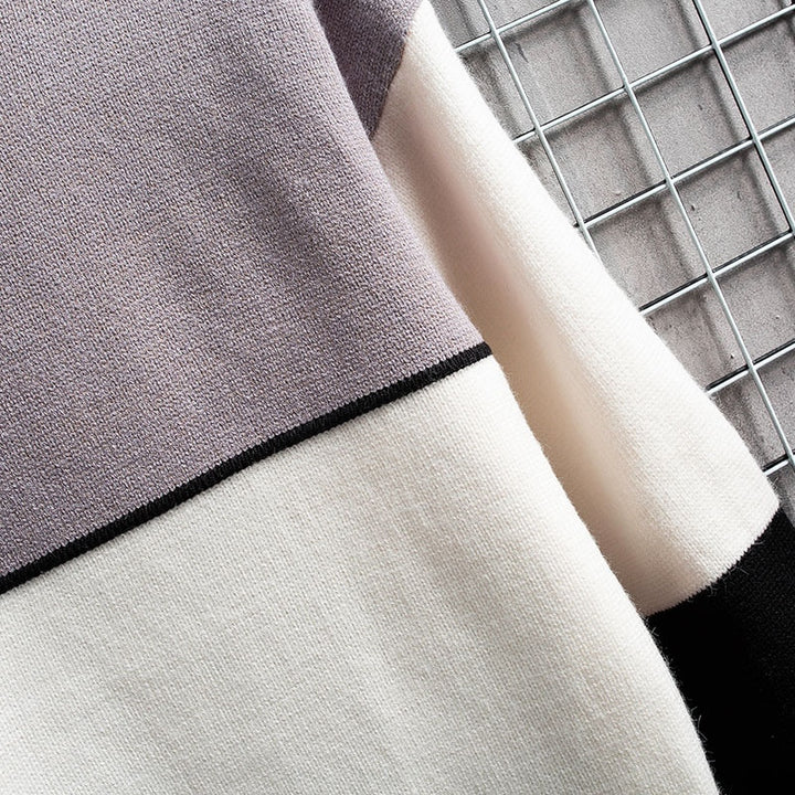 Sammy Jackson™ Patchwork Pullover | Warme Sweater