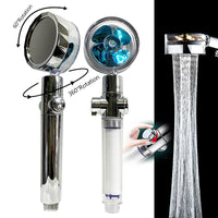 Sammy Jackson™ | Pro 360° Rotating Shower Head | A unique handheld shower with high pressure