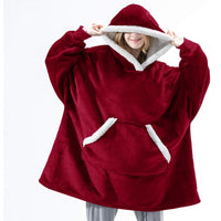 Sammy Jackson™ Hoodie & Deken | Heerlijke Combinatie van een Zachte Hoodie en Comfy Deken in één!