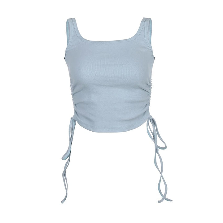 Sammy Jackson™ Mimi Mouwloze croptop | Een korte & stijlvolle top