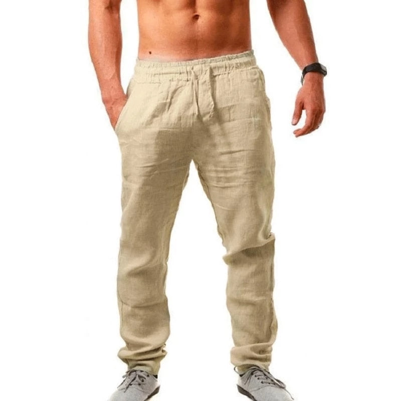 Sammy Jackson™ Lukas Linnen Pantalon voor heren | Een stijlvolle & luchtige zomerbroek