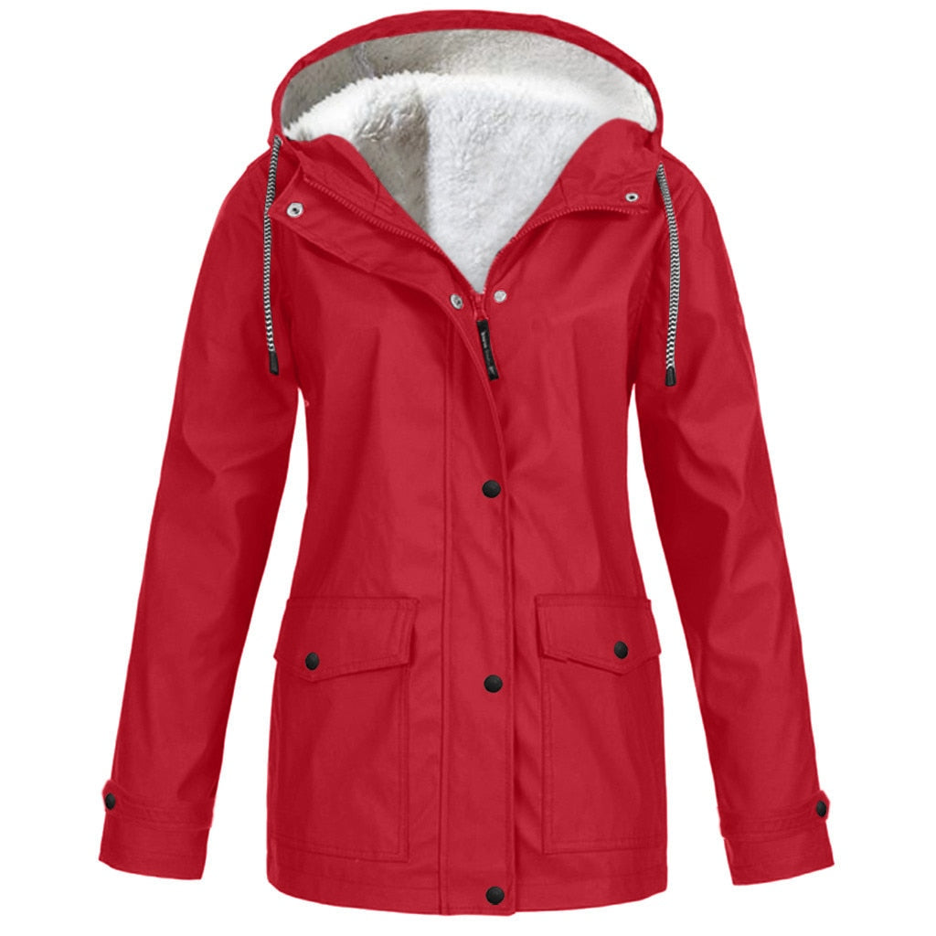 Jeanne Outdoor Jacket | Waterproof, Windproof & Softly Lined