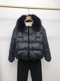 Lara Losse Pufferjas | Warm & Vintage