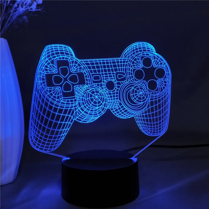Sammy Jackson™ Magiczna lampka nocna do gier | Stwórz magiczną atmosferę w swojej sypialni