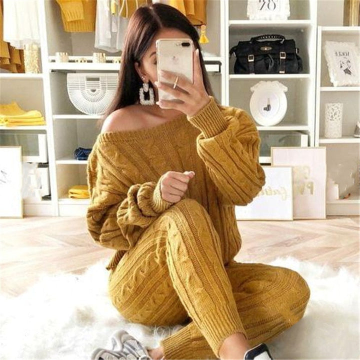Kiara Knitted Set | A stylish set for cold days