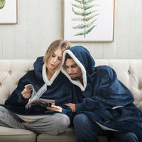 Sammy Jackson™ Hoodie & Deken | Heerlijke Combinatie van een Zachte Hoodie en Comfy Deken in één!