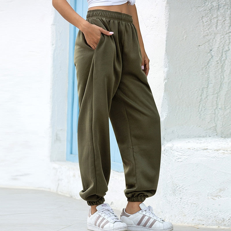 Sammy Jackson™ Kiona | Dikke Fleece Joggingsbroek Comfy Loungewear Dames