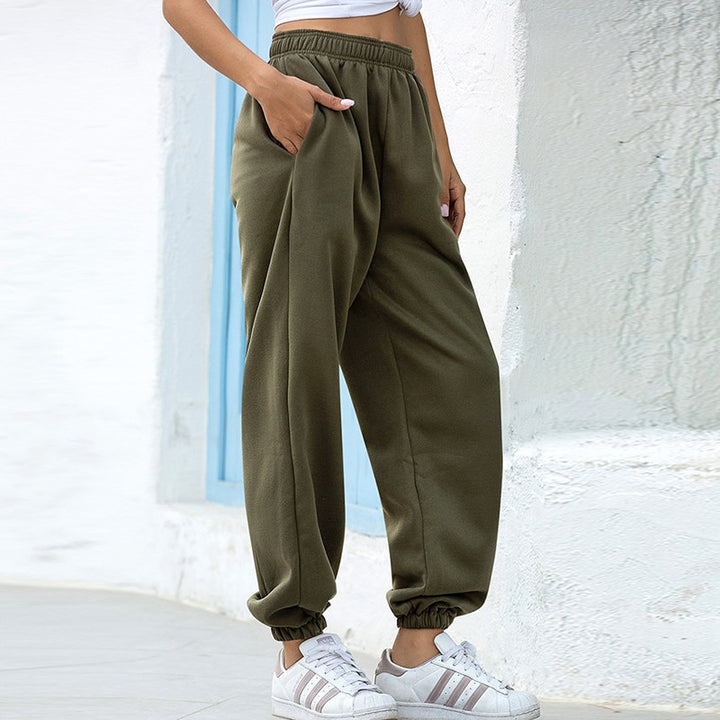 Sammy Jackson™ Kiona | Dikke Fleece Joggingsbroek Comfy Loungewear Dames