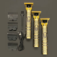 Sammy Jackson Skull Vintage Trimmer™ | De Barber Trend van dit jaar! - Oplaadbaar incl. Opzetstukken