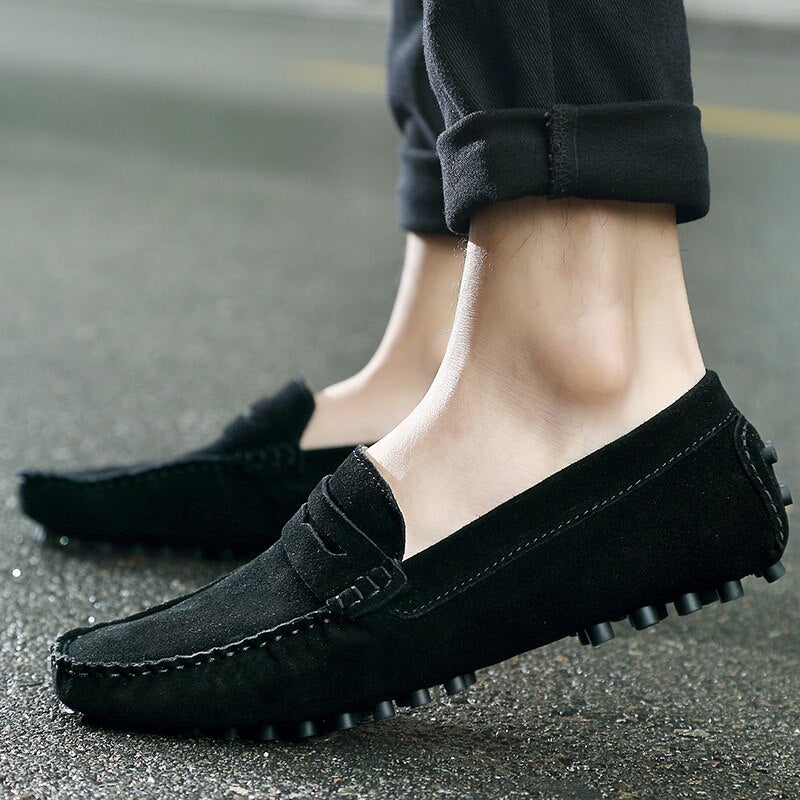 Sammy Jackson™ Italian | Mens Fashion Casual Suede Loafers Voor Heren