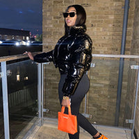 Pia Puffer Jacket | Stylish Bomber Jacket Ideal for This Winter