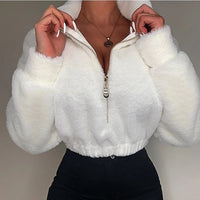 Alice Plush Sweater | Crop Design & Super Soft