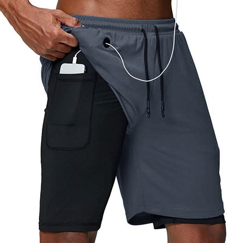 X-Fit Running Shorts | Includes Phone Pocket & Shirt Slot