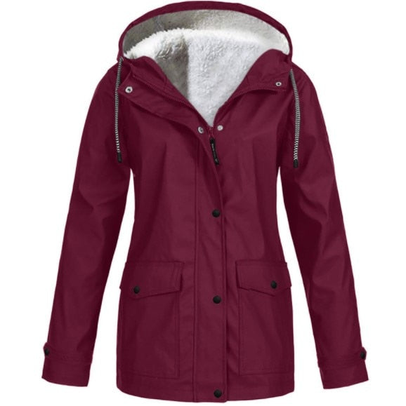 Jeanne Outdoor Jacket | Waterproof, Windproof & Softly Lined