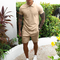 Sammy Jackson™ Polo & Short Set voor Heren | Zomer Outfit Heren