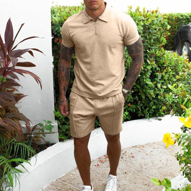 Sammy Jackson™ Polo & Short Set voor Heren | Zomer Outfit Heren