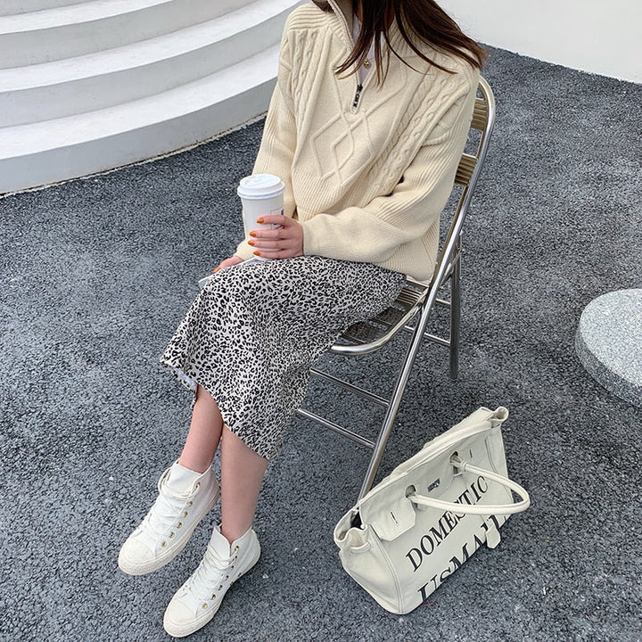 Elaine Sweater | Warm wool sweater with oversized fit